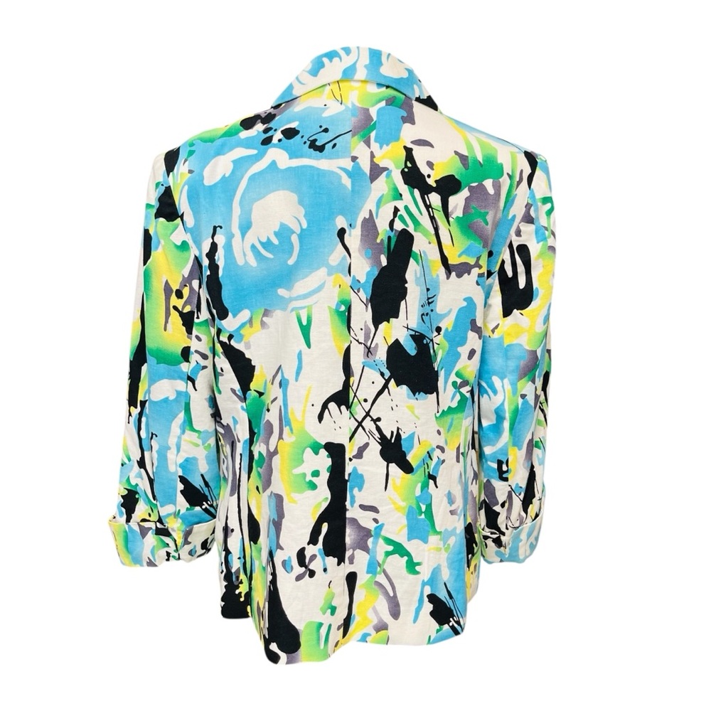 Cato Multicolor Abstract Blazer - Picture 3 of 3